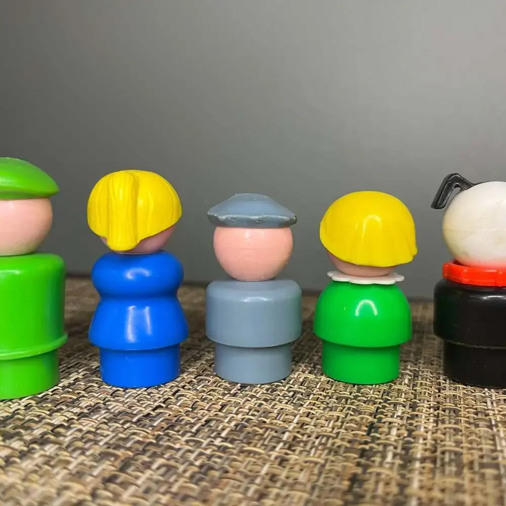 Vintage Fisher Price Little People family